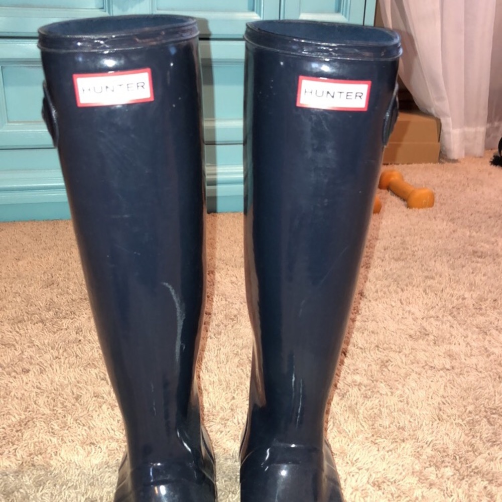 Hunter tall boots